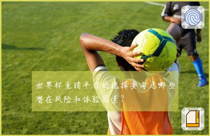 世界杯竞猜平台的选择要考虑哪些潜在风险和体验因素？