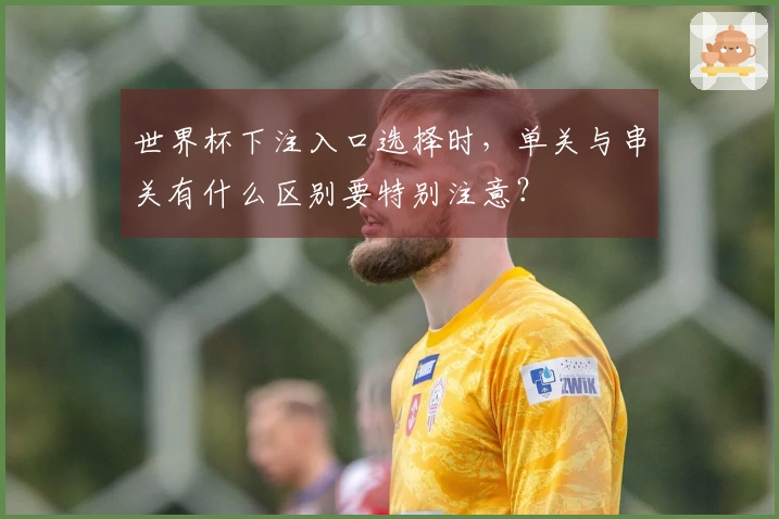 世界杯下注入口选择时，单关与串关有什么区别要特别注意？